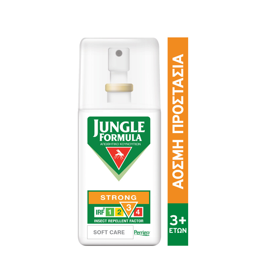 JUNGLE FORMULA - Αντικουνουπικό Spray Strong Soft Care (IRF3) - 75ml